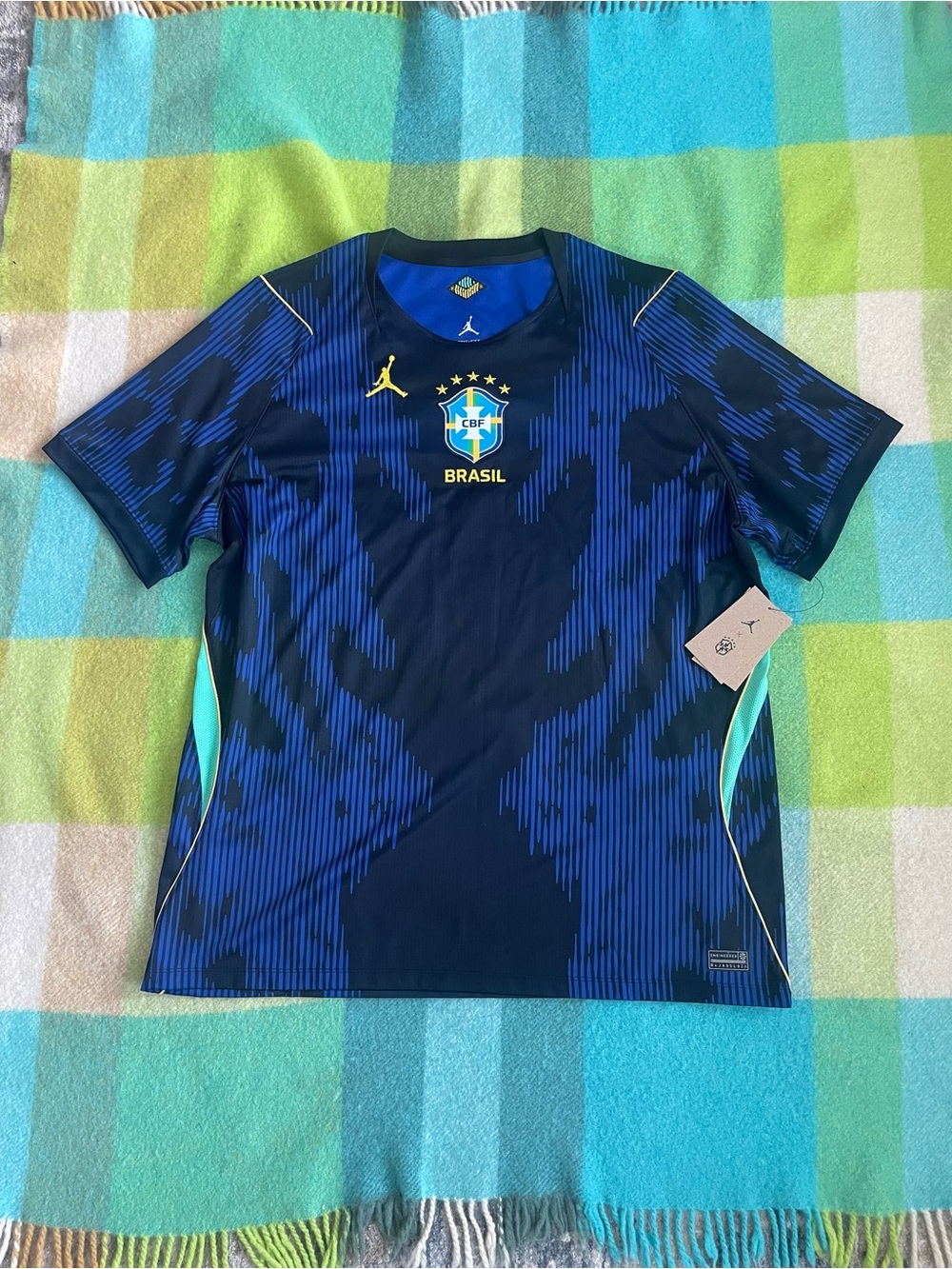 NWT Brazil National Team Jordan Brand 2026 World Cup Stadium Away Jersey